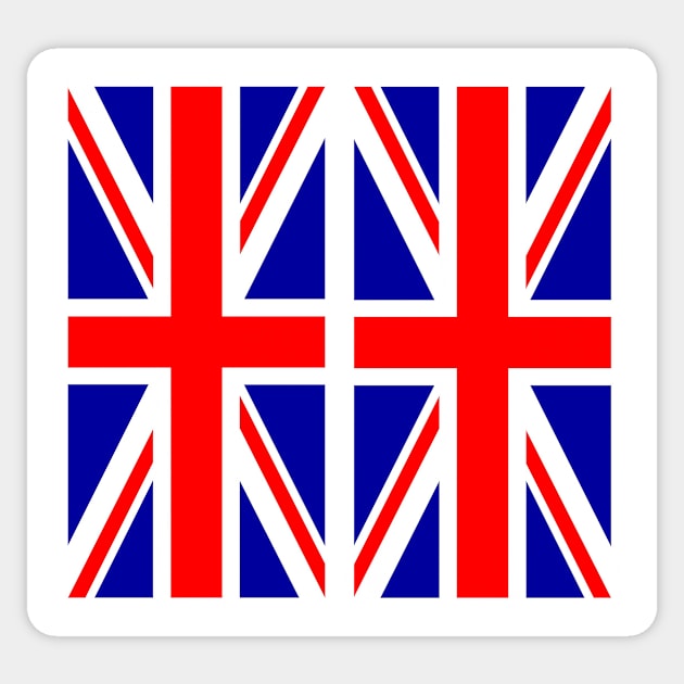 Union Jack Sticker by DJVYEATES